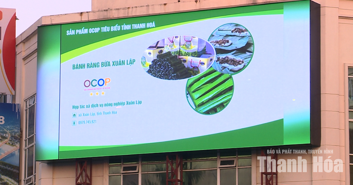 Đưa sản phẩm OCOP lên ứng dụng công dân số Thanh Hóa