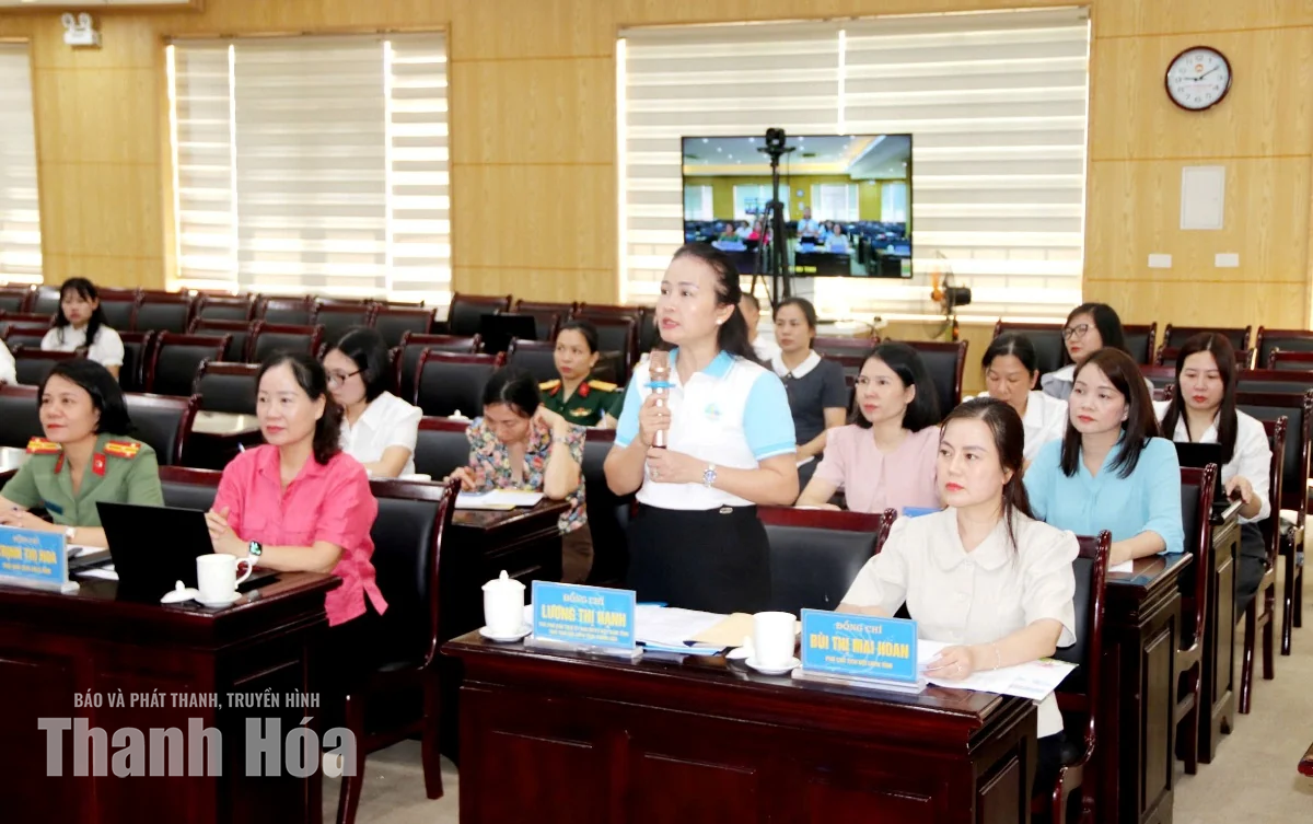 Quán triệt Nghị quyết Đại hội đại biểu Phụ nữ toàn quốc lần thứ XIV