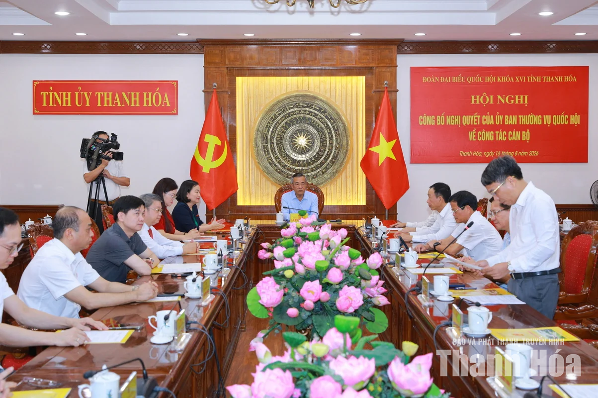 Công bố Nghị quyết của Ủy ban Thường vụ Quốc hội về công tác cán bộ