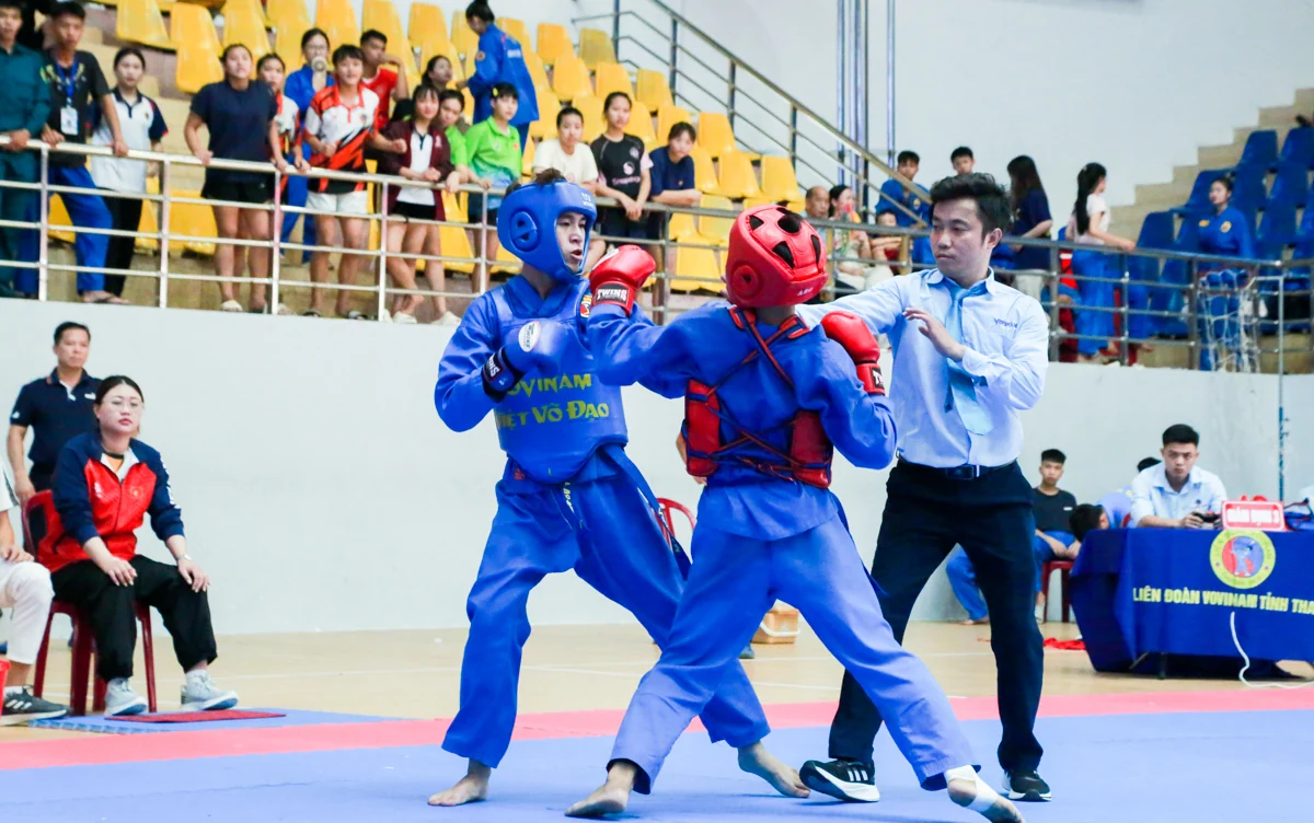 Hơn 500 võ sinh tranh tài tại Giải Vovinam các CLB tỉnh Thanh Hóa mở rộng