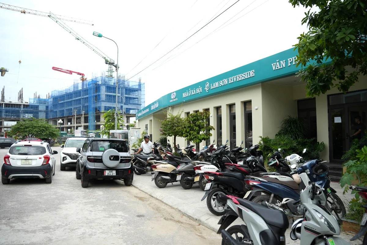 Dự án nhà ở xã hội Lam Sơn Riverside tiếp nhận hồ sơ đăng ký mua căn hộ tòa A3