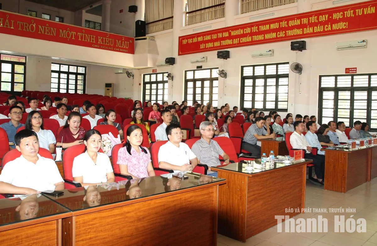 Khai mạc thao giảng giảng viên lý luận chính trị năm 2026
