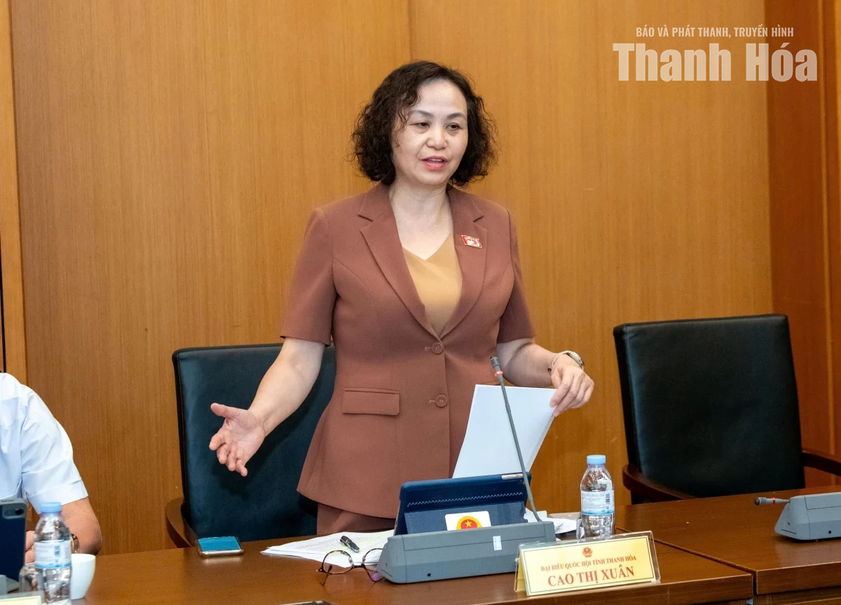 Đại biểu Quốc hội tỉnh Thanh Hóa góp ý nhiều nội dung quan trọng vào các dự thảo luật