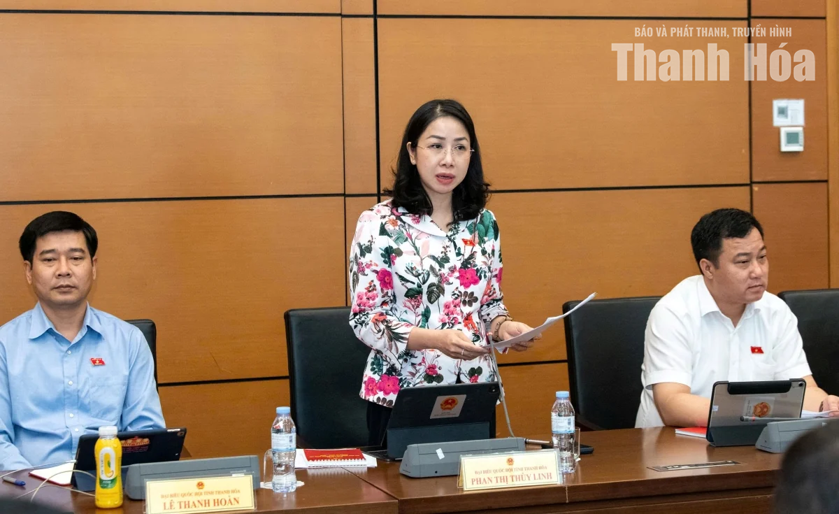 Đại biểu Quốc hội tỉnh Thanh Hóa góp ý nhiều nội dung quan trọng vào các dự thảo luật