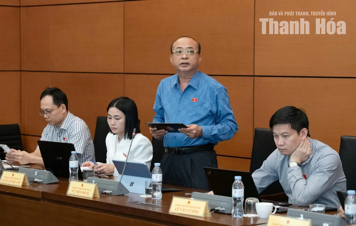 Đại biểu Quốc hội tỉnh Thanh Hóa góp ý nhiều nội dung quan trọng vào các dự thảo luật