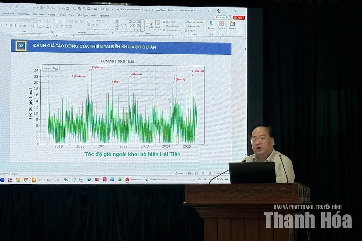 Thông tin về Dự án kè bảo vệ bờ biển Hải Tiến