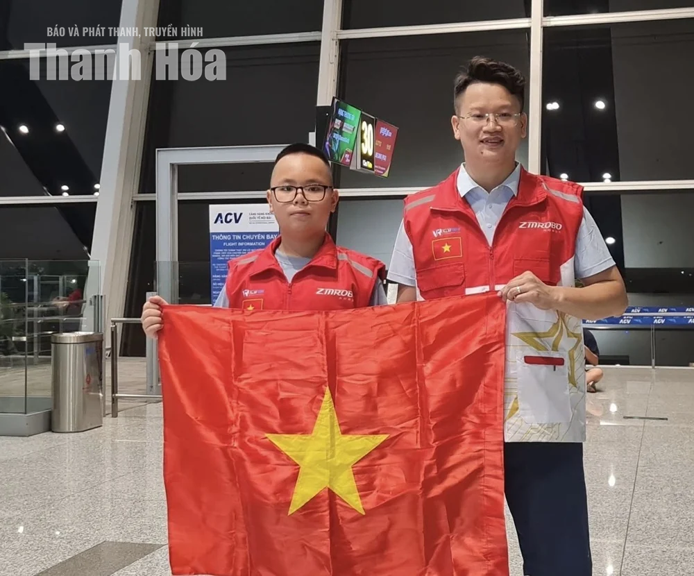 Học sinh Thanh Hóa giành Huy chương vàng tại World Robot Contest Finals (WRCF) 2026