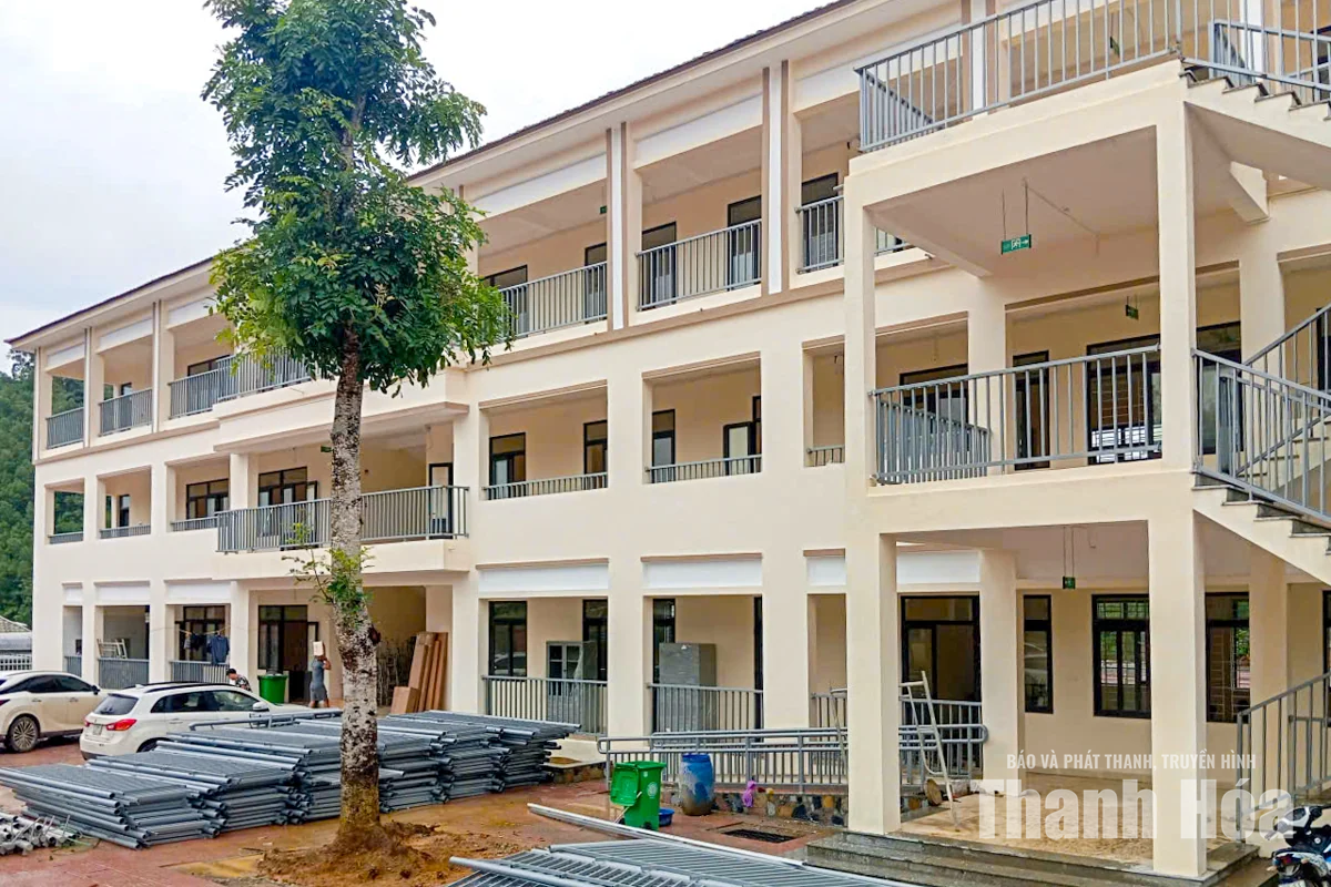 Ngôi trường mới sẵn sàng đón học sinh vùng biên giới Yên Khương