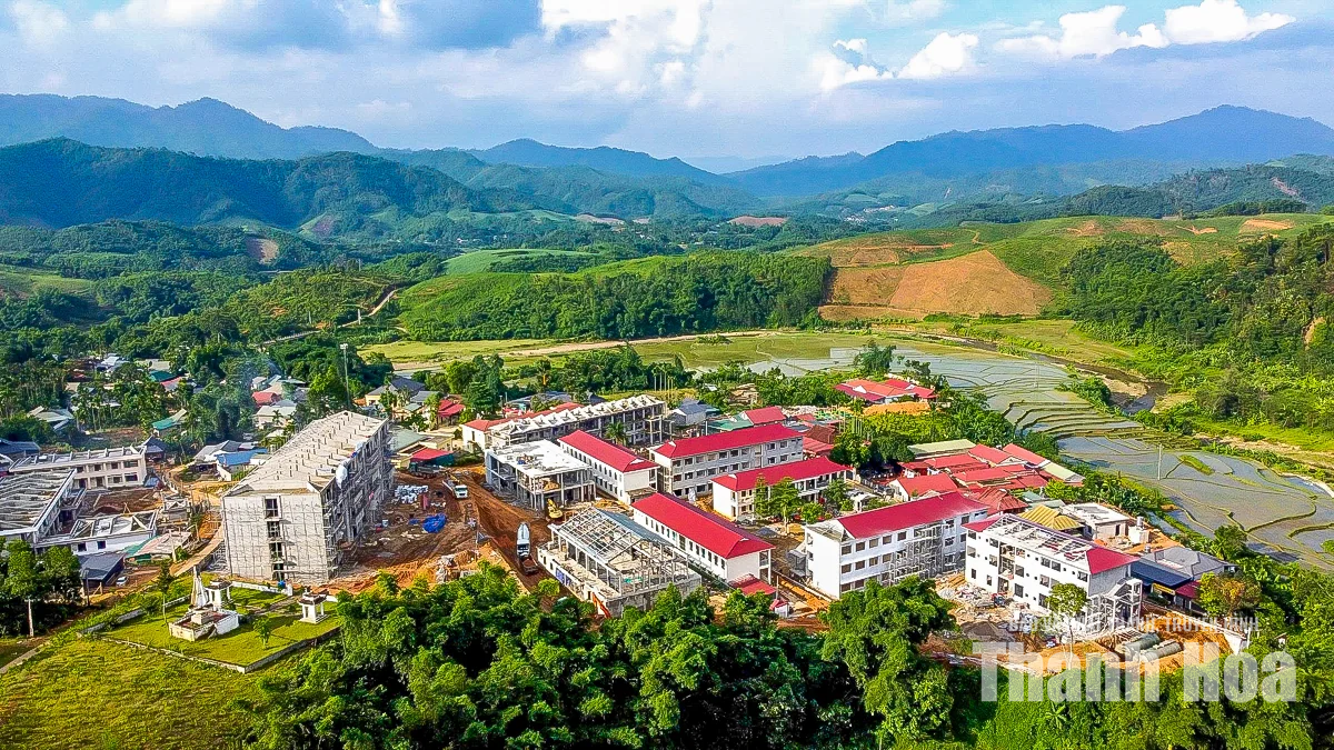 Ngôi trường mới sẵn sàng đón học sinh vùng biên giới Yên Khương