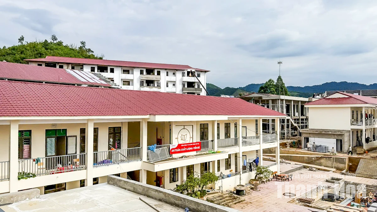 Ngôi trường mới sẵn sàng đón học sinh vùng biên giới Yên Khương