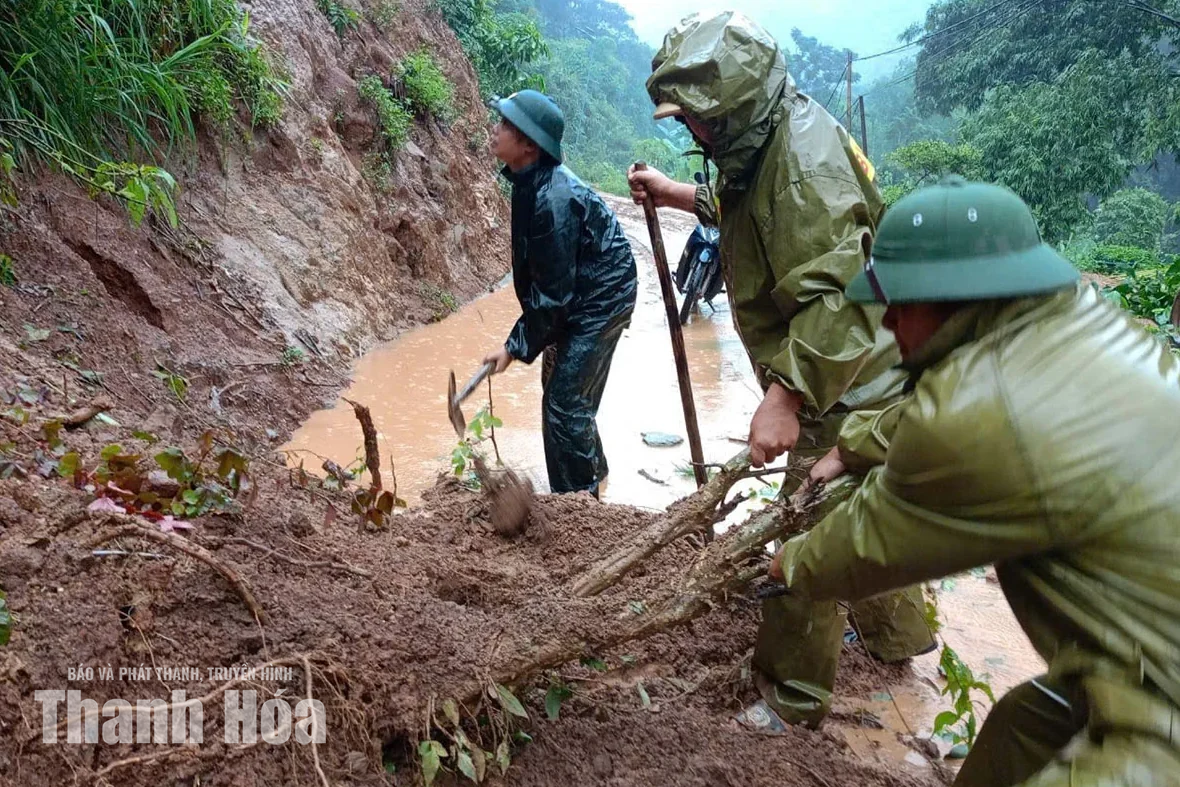Xã Tam Chung chủ động sơ tán gần 100 nhân khẩu đến nơi an toàn