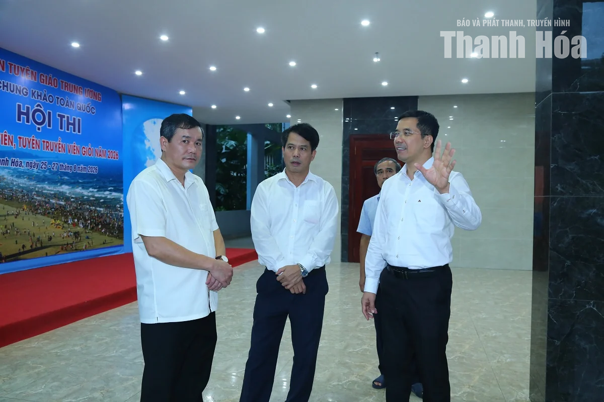 Sẵn sàng các điều kiện tổ chức Chung khảo toàn quốc Hội thi báo cáo viên, tuyên truyền viên giỏi năm 2026