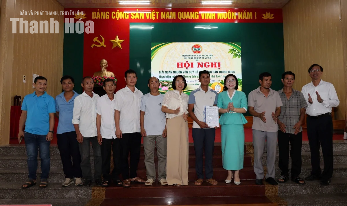 Ra mắt Câu lạc bộ Nông dân sản xuất, kinh doanh giỏi xã Hồ Vương