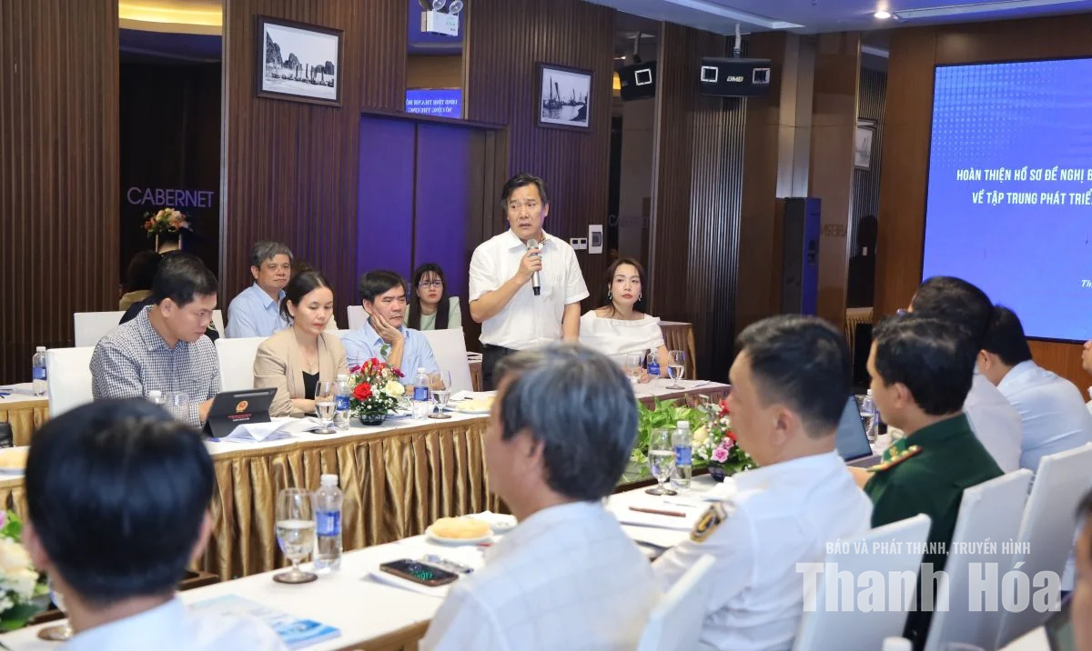 Góp ý hoàn thiện đề án về phát triển dịch vụ logistics Thanh Hóa