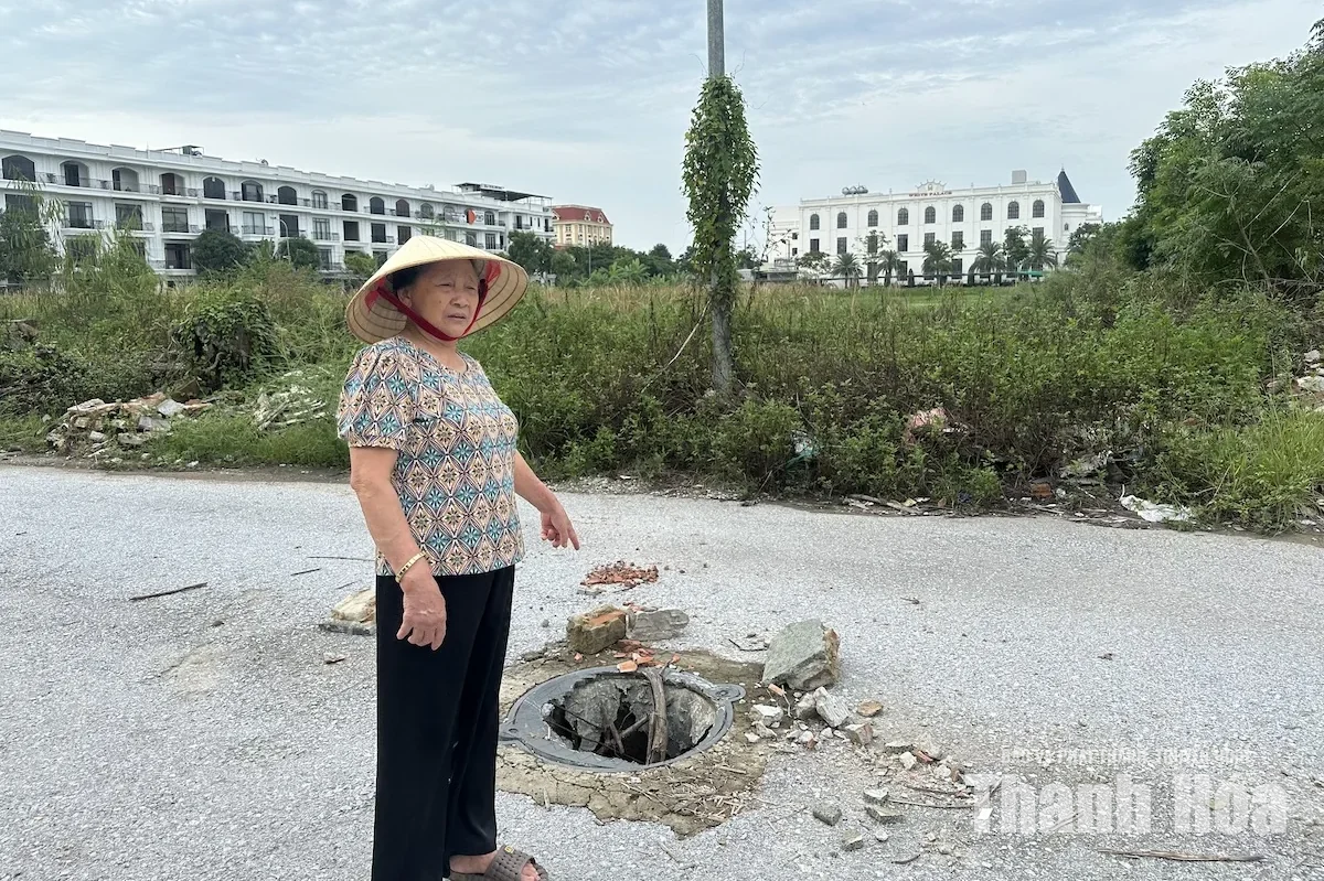 Trật tự, mỹ quan đô thị - Những “cái gai trong mắt”: Hố ga, miệng cống không nắp đậy
