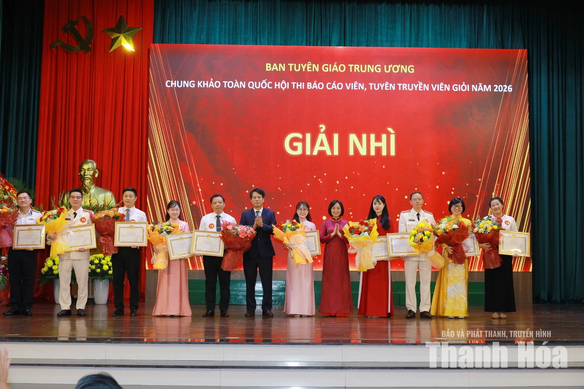 Bế mạc Chung khảo toàn quốc Hội thi Báo cáo viên, tuyên truyền viên giỏi năm 2026
