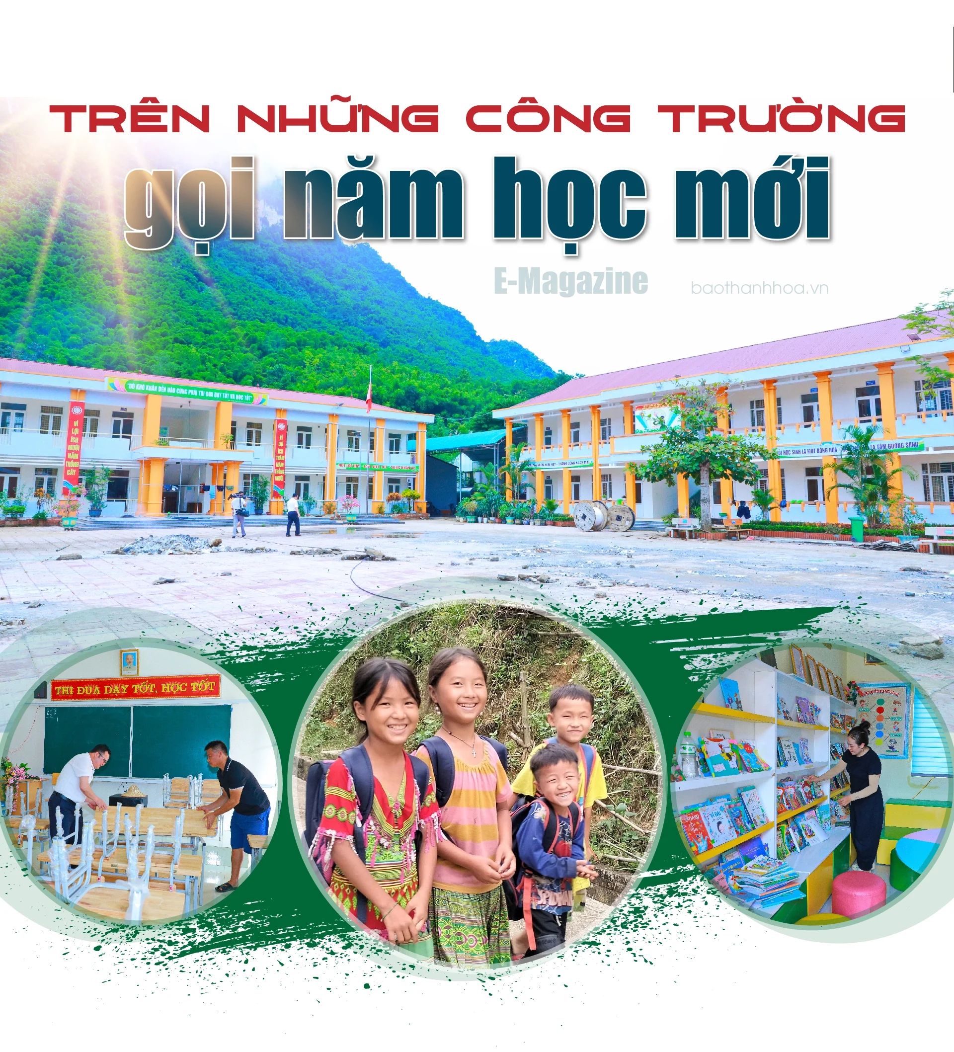 [E-Magazine] Trên những công trường gọi năm học mới - Kỳ 1: Mở lối tương lai
