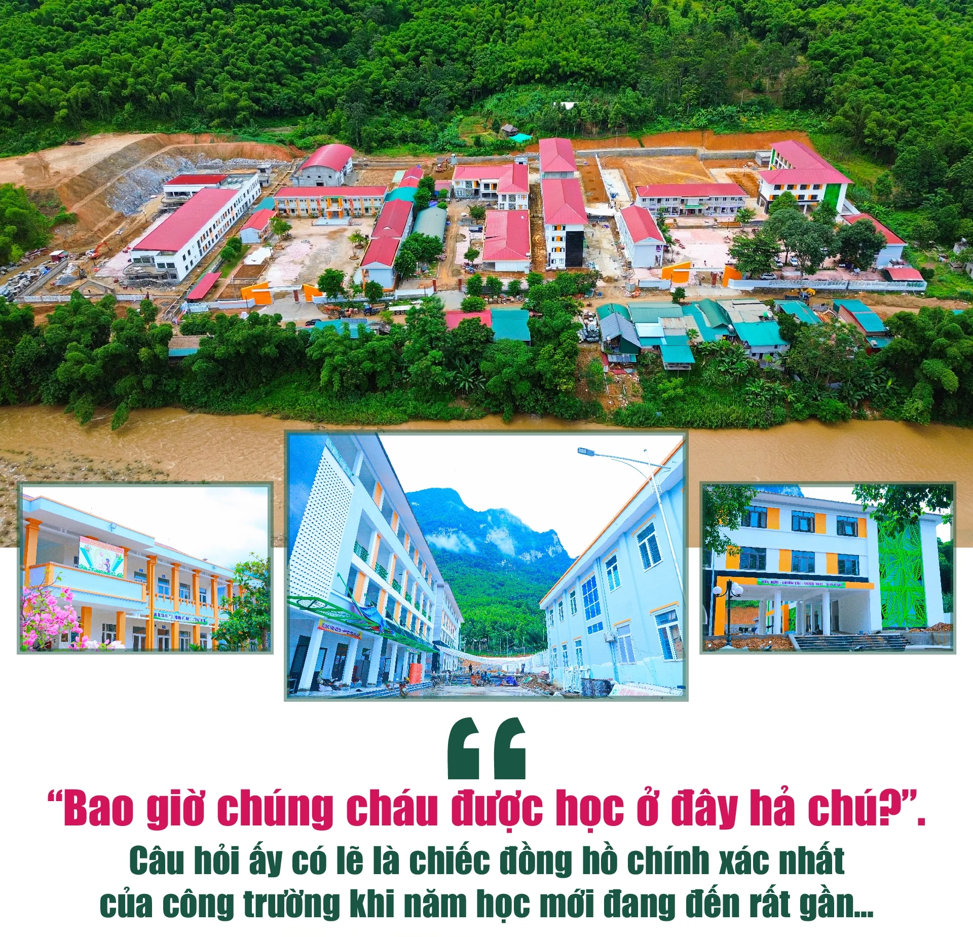 [E-Magazine] Trên những công trường gọi năm học mới - Kỳ 1: Mở lối tương lai