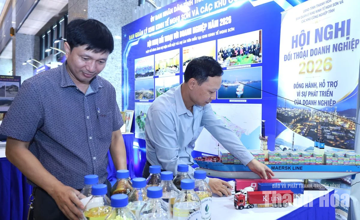 Cơ bản hoàn tất không gian trưng bày, tư vấn tại Hội nghị đối thoại với doanh nghiệp năm 2026