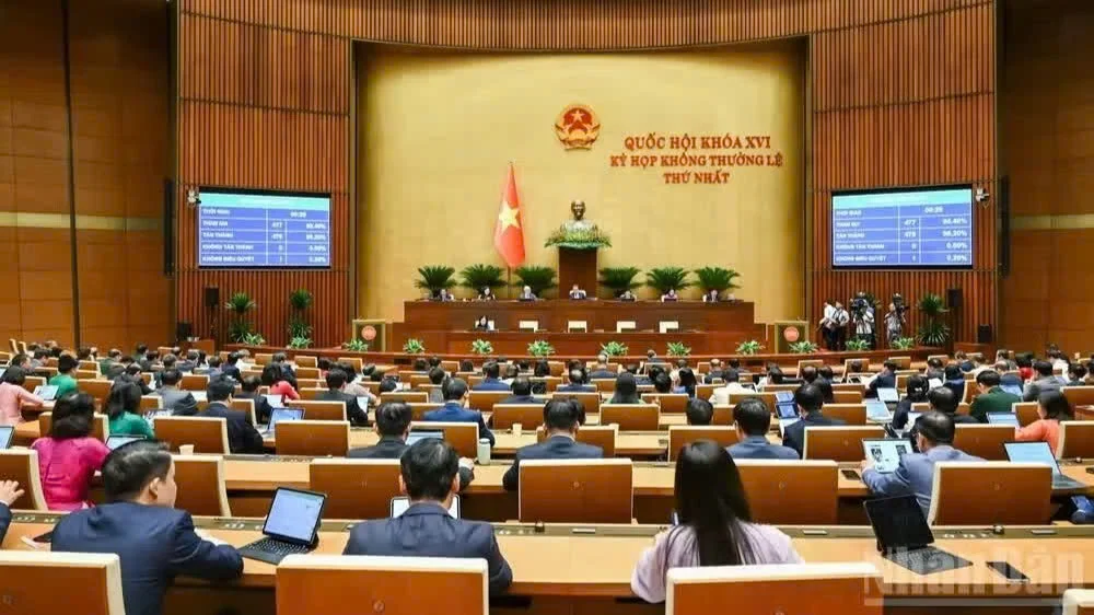 Công bố Nghị quyết của Quốc hội khóa XVI