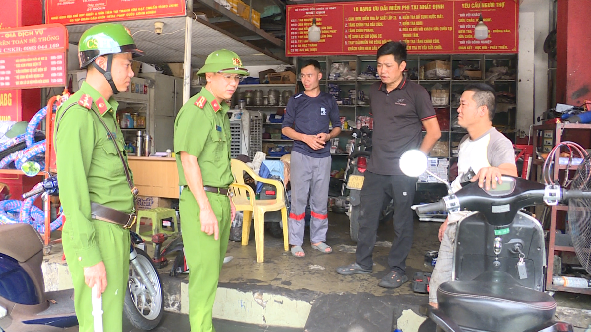 Phường Hạc Thành sau 5 ngày ra quân lập lại trật tự đô thị