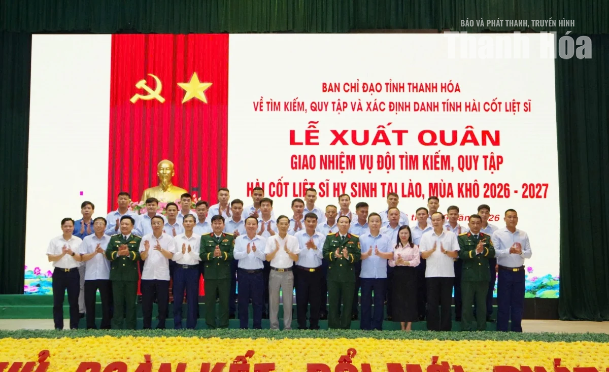 Mùa khô 2026-2027, phấn đấu quy tập 130 hài cốt liệt sĩ tại Lào