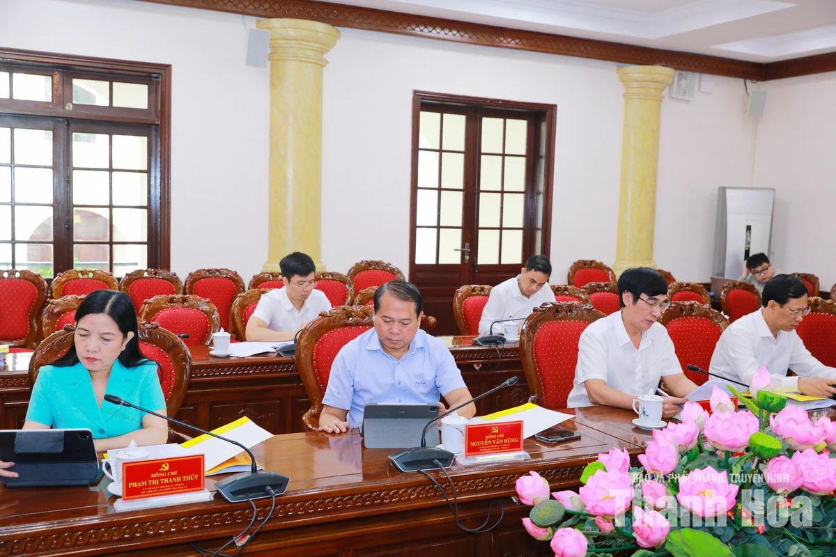 Thống nhất nội dung, chương trình Kỳ họp thứ 6, HĐND tỉnh khóa XIX