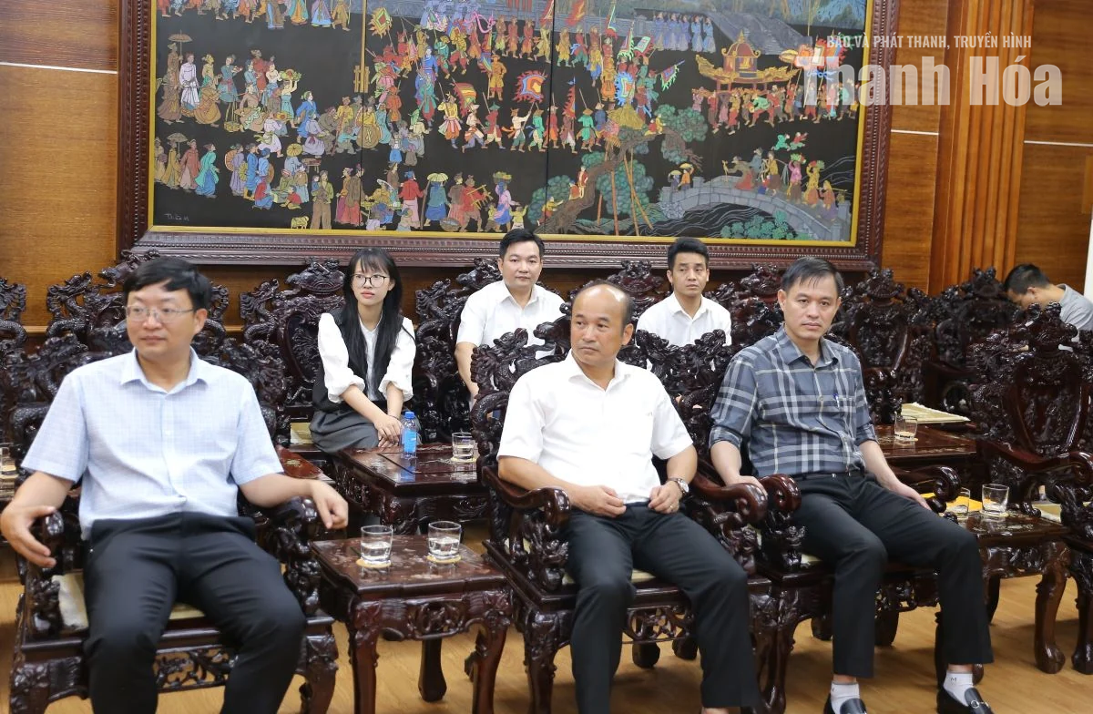 Chủ tịch UBND tỉnh Tô Anh Dũng tiếp xã giao lãnh đạo Công ty TNHH AEONMALL Việt Nam