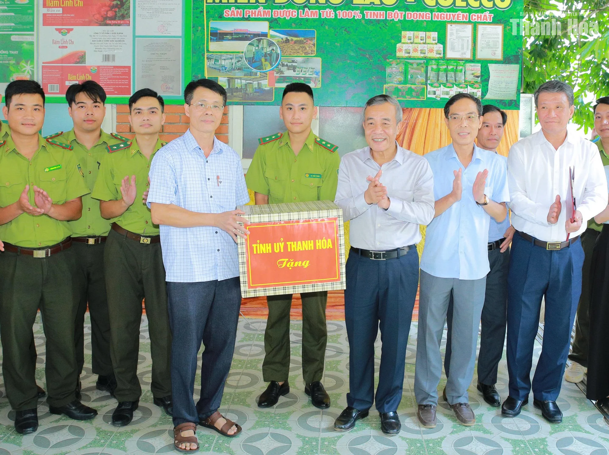 Bí thư Tỉnh ủy Lê Đức Thái kiểm tra tiến độ các dự án đầu tư tại xã Tân Ninh và Như Thanh