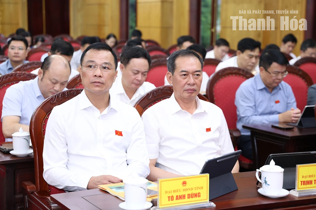 Kỳ họp thứ 6 HĐND tỉnh Khóa XIX thông qua nhiều nội dung quan trọng
