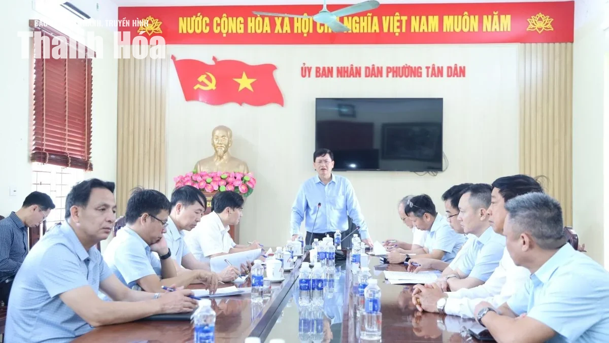 Quyết liệt gỡ vướng mặt bằng, đẩy nhanh tiến độ các dự án trọng điểm tại KKT Nghi Sơn