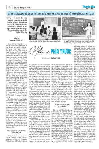 Đón đọc Báo Thanh Hóa hằng tháng số 242 (tháng 9/2026)