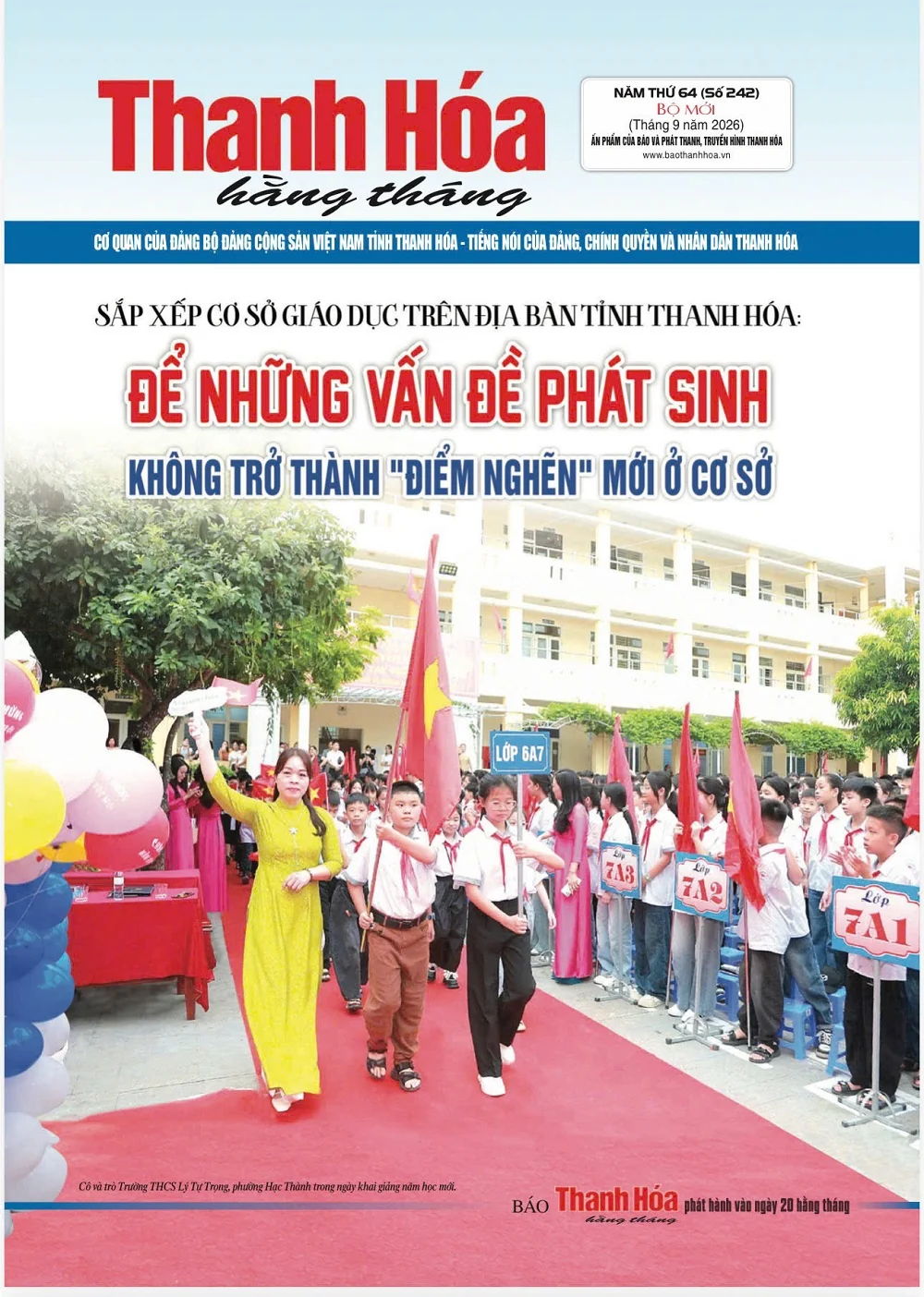 Đón đọc Báo Thanh Hóa hằng tháng số 242 (tháng 9/2026)