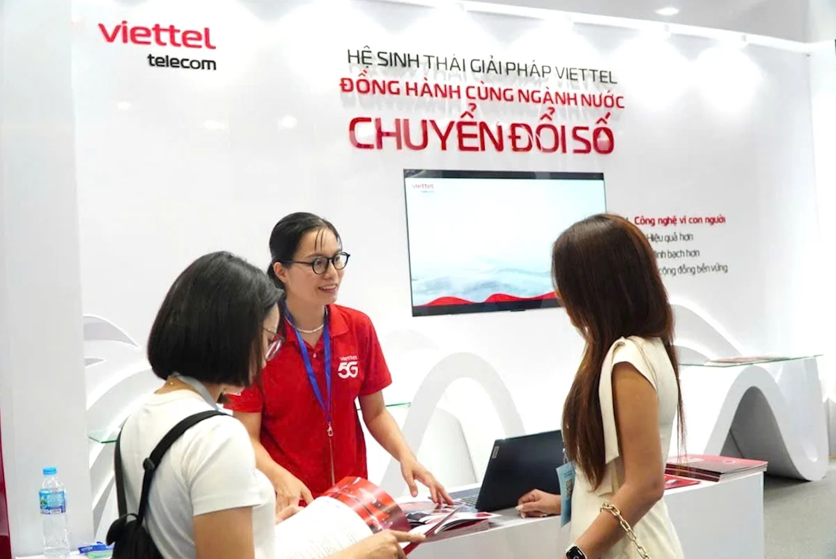 Viettel giới thiệu Hệ sinh thái giải pháp toàn diện, khơi thông dòng chảy dữ liệu chuyển đổi số ngành nước