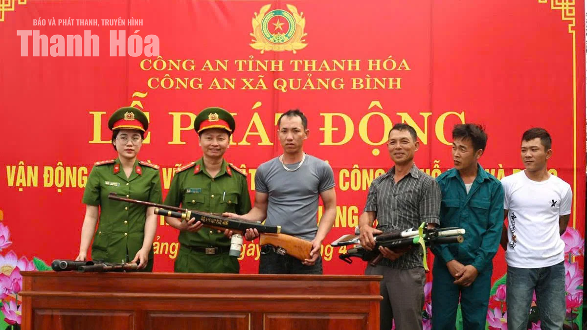 Kiên quyết loại bỏ hiểm họa từ vũ khí, vật liệu nổ