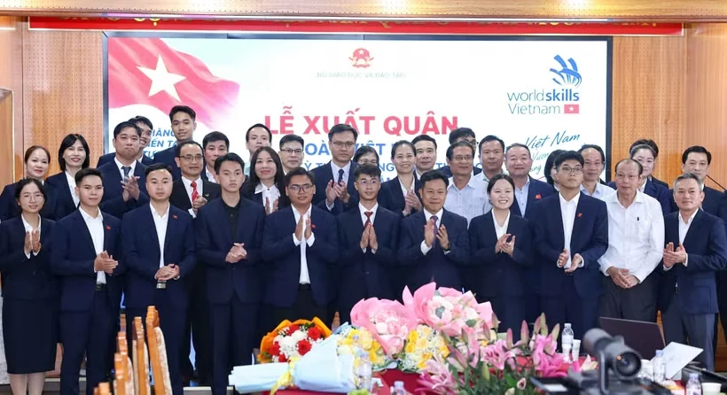 12 thí sinh Việt Nam tham dự kỳ thi Kỹ năng nghề thế giới lần thứ 48