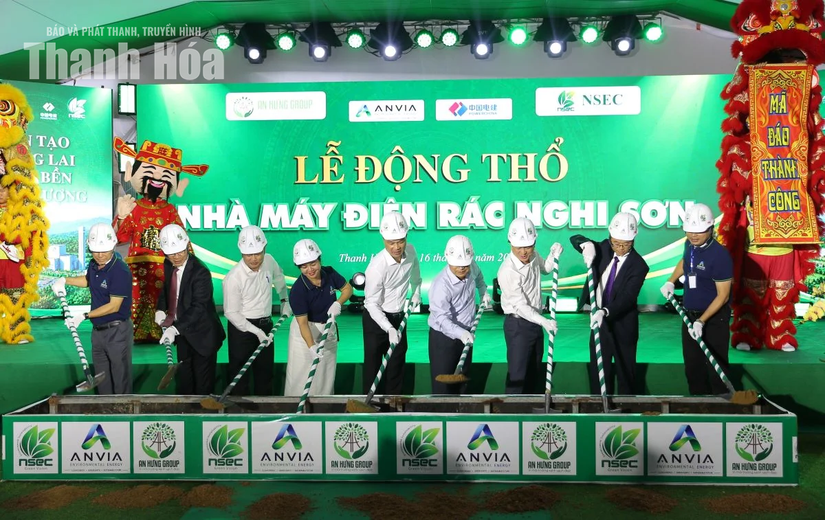 Khởi công Dự án Nhà máy Điện rác Nghi Sơn