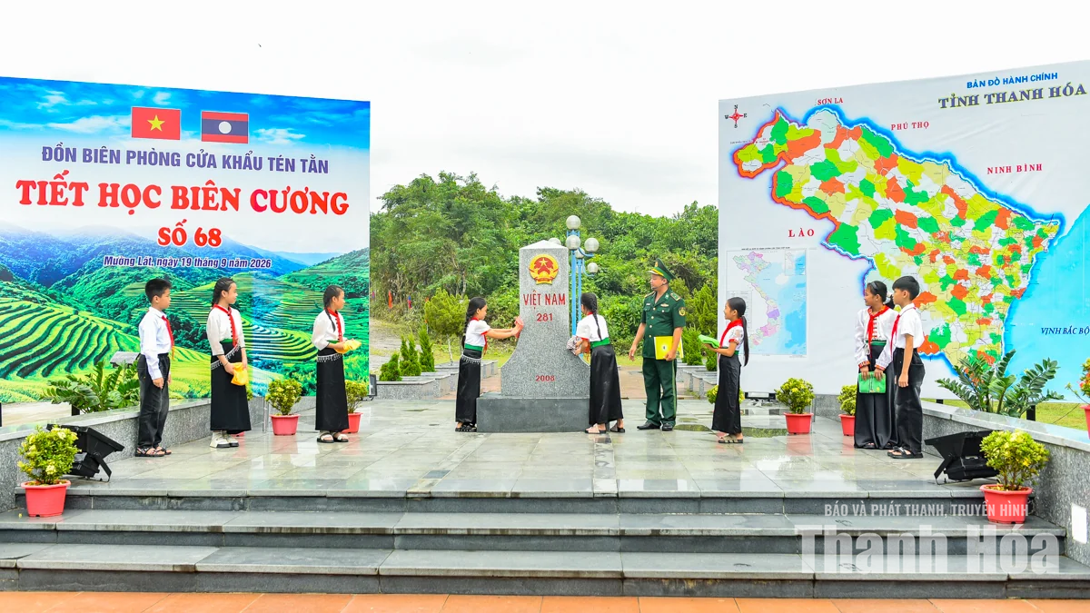 Lan tỏa tình yêu Tổ quốc từ “Tiết học biên cương”