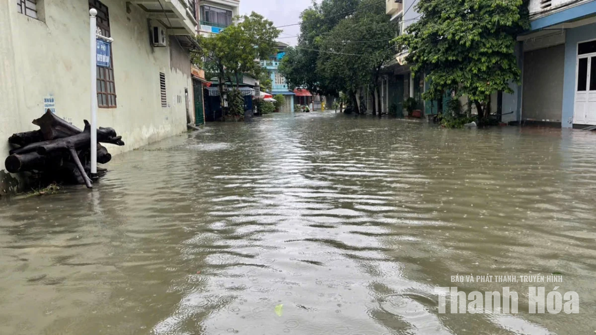 Cải thiện tình trạng ngập cục bộ tại khu vực phường Hạc Thành