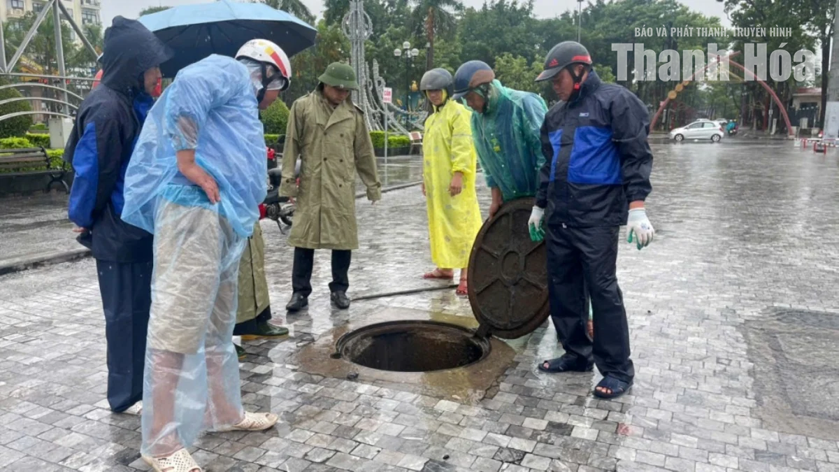 Cải thiện tình trạng ngập cục bộ tại khu vực phường Hạc Thành