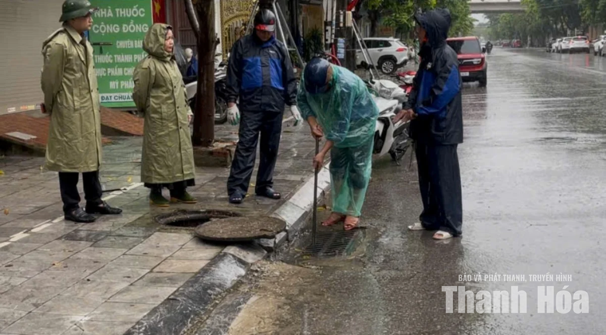 Cải thiện tình trạng ngập cục bộ tại khu vực phường Hạc Thành