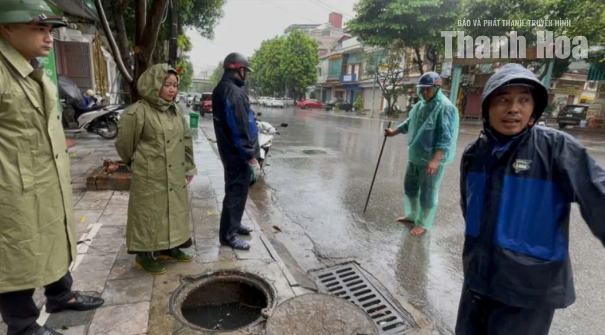 Cải thiện tình trạng ngập cục bộ tại khu vực phường Hạc Thành