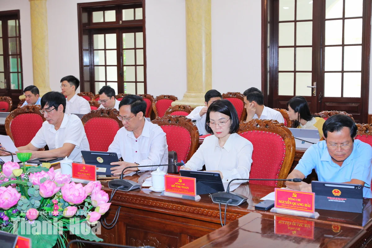 Ban Thường vụ Tỉnh ủy thống nhất nhiều chủ trương quan trọng tạo nền tảng cho giai đoạn phát triển mới của tỉnh