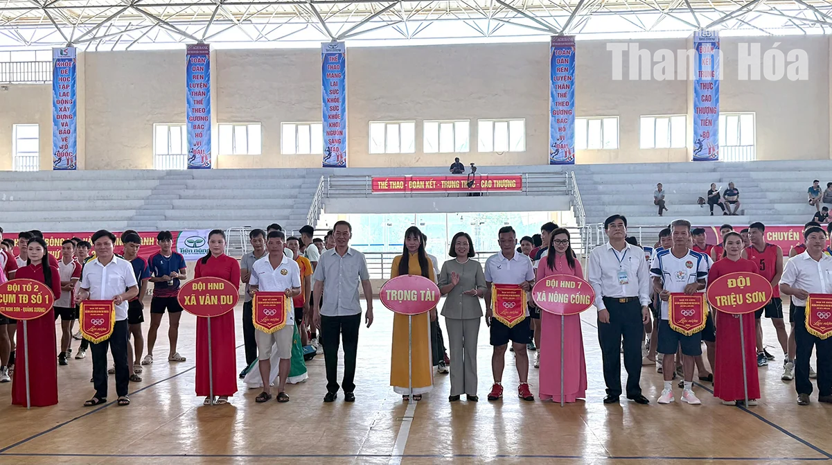 Khai mạc Giải Bóng chuyền “Bông lúa vàng” tỉnh Thanh Hóa lần thứ X, năm 2026