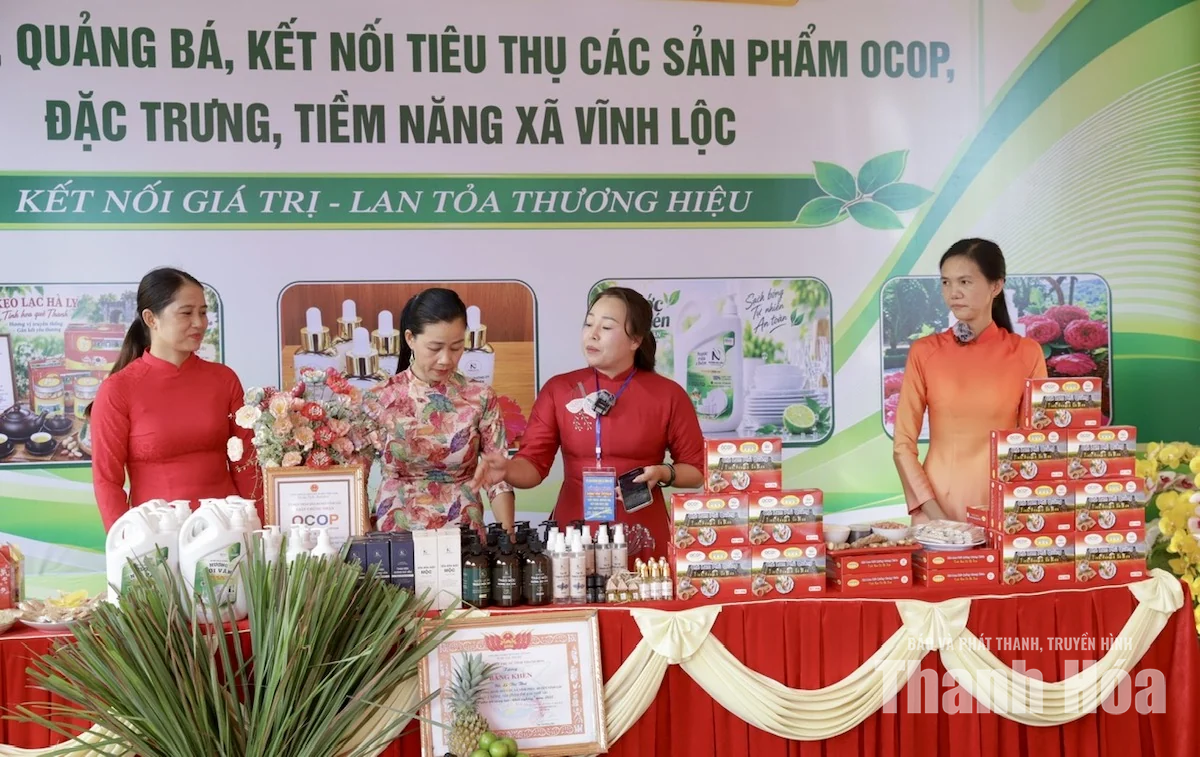 Livestream kết nối tiêu thụ sản phẩm đặc trưng của vùng đất Vĩnh Lộc