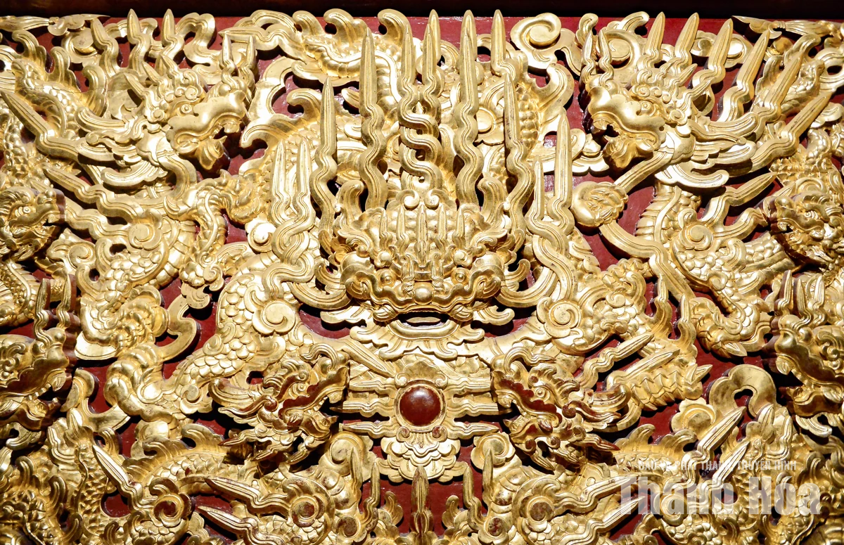 Chiêm ngưỡng vẻ đẹp bên trong Chính điện Lam Kinh