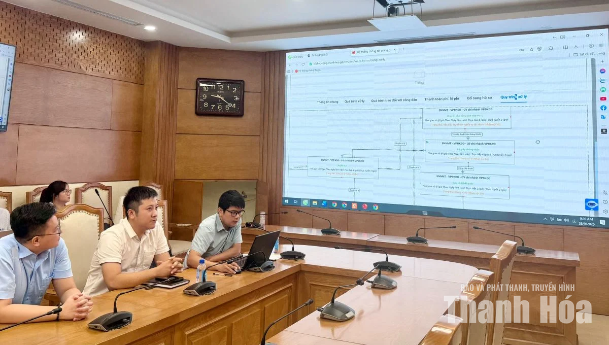 Hướng dẫn nghiệp vụ tiếp nhận, giải quyết hồ sơ TTHC đặc thù lĩnh vực đất đai