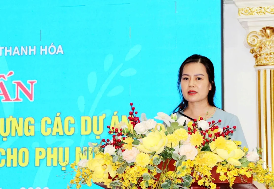 Nâng cao năng lực xây dựng dự án, ý tưởng khởi nghiệp cho phụ nữ