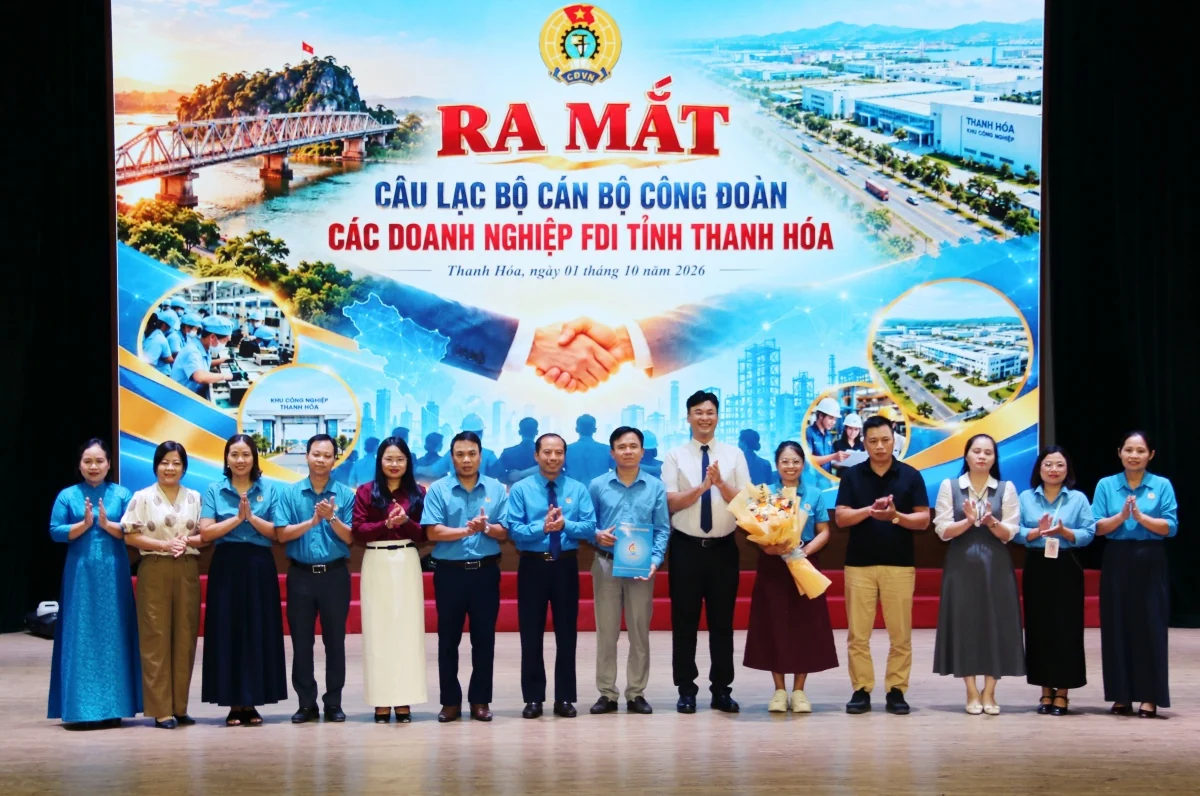 Liên đoàn Lao động tỉnh và Tập đoàn Hoa Lợi ký&nbsp;Quy chế phối hợp