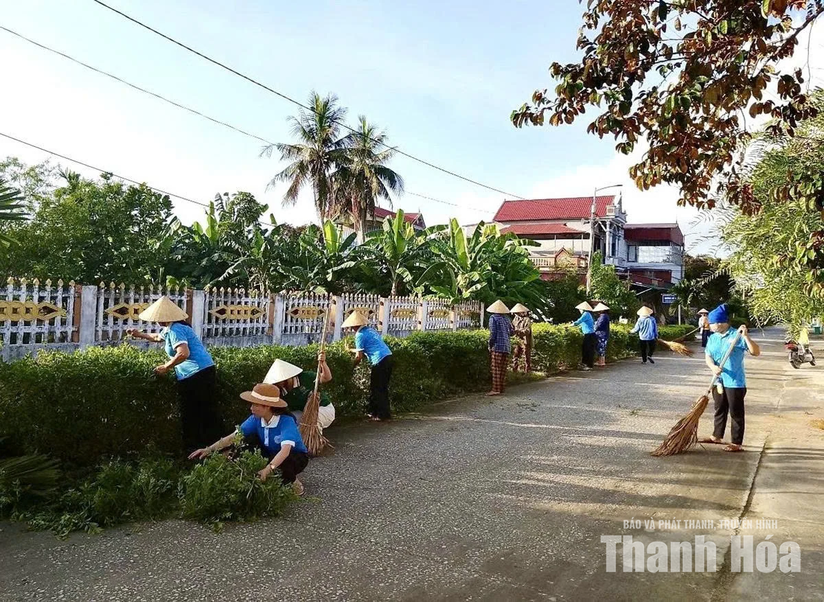 Lan tỏa những việc làm theo gương Bác&nbsp;của phụ nữ phường Đông Quang